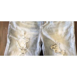 Judy Blue Heavily Distressed Skinny Jeans